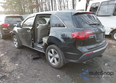 2012 Acura Mdx из США, поврежденный, VIN 2HNYD2H20CH527605